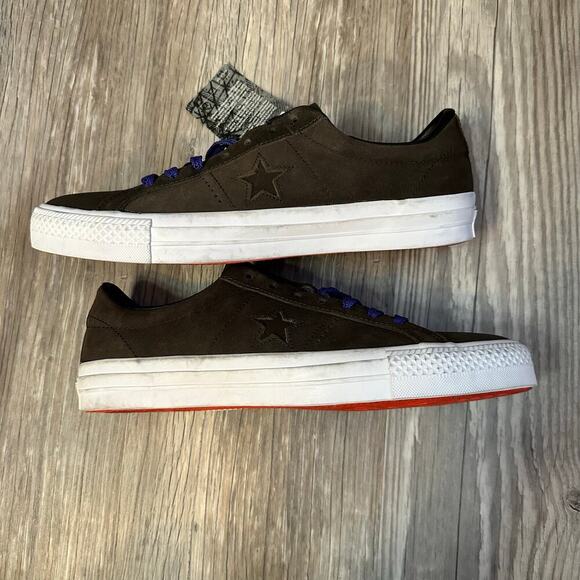 Converse Cons One Star with Lunarlon Unisex Sneakers 153481C Brown‎ M9.5 W11.5 - Picture 5 of 10